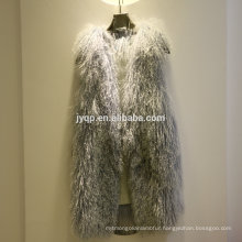 Wholesale Tibet Lamb Sheepskin Fur Soft Hair Fur Vest